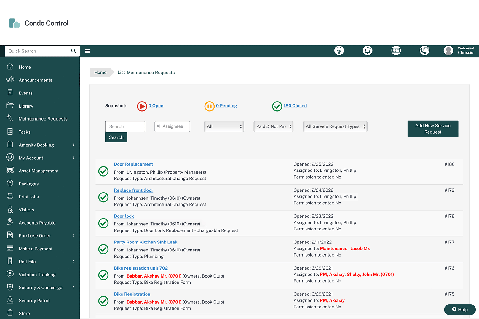 Condo Control Logiciel - 4