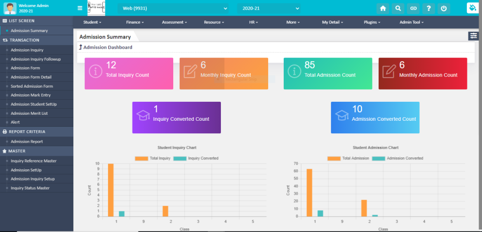 Vidyalaya School Software Software - 3