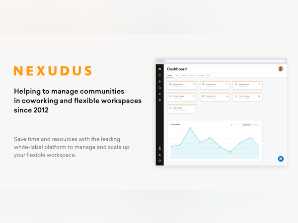 Nexudus Software - Nexudus Dashboard
