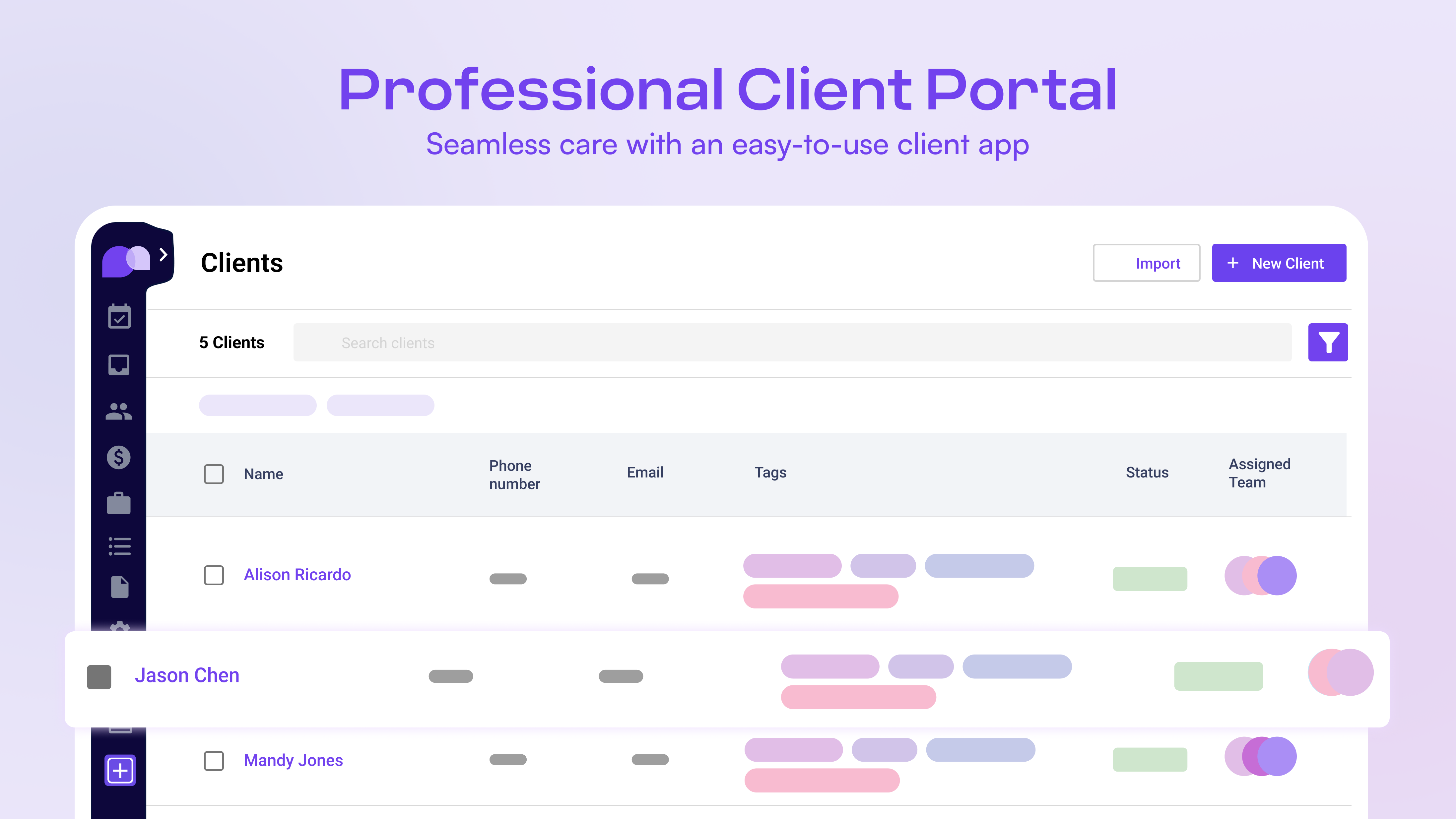 Carepatron Software - Take the guesswork out of Electronic Health Records. It only takes a few clicks for you and your client to get on the same page, create notes, and even streamline intake.