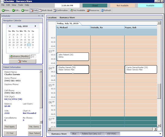 Eyefinity OfficeMate screenshot