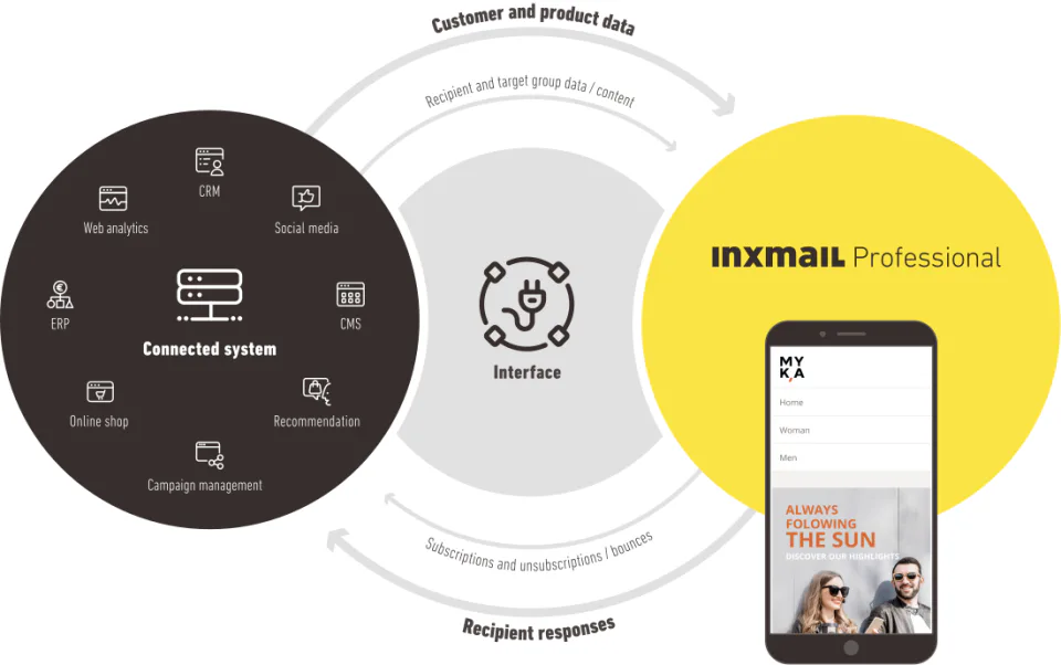 Inxmail process graphic