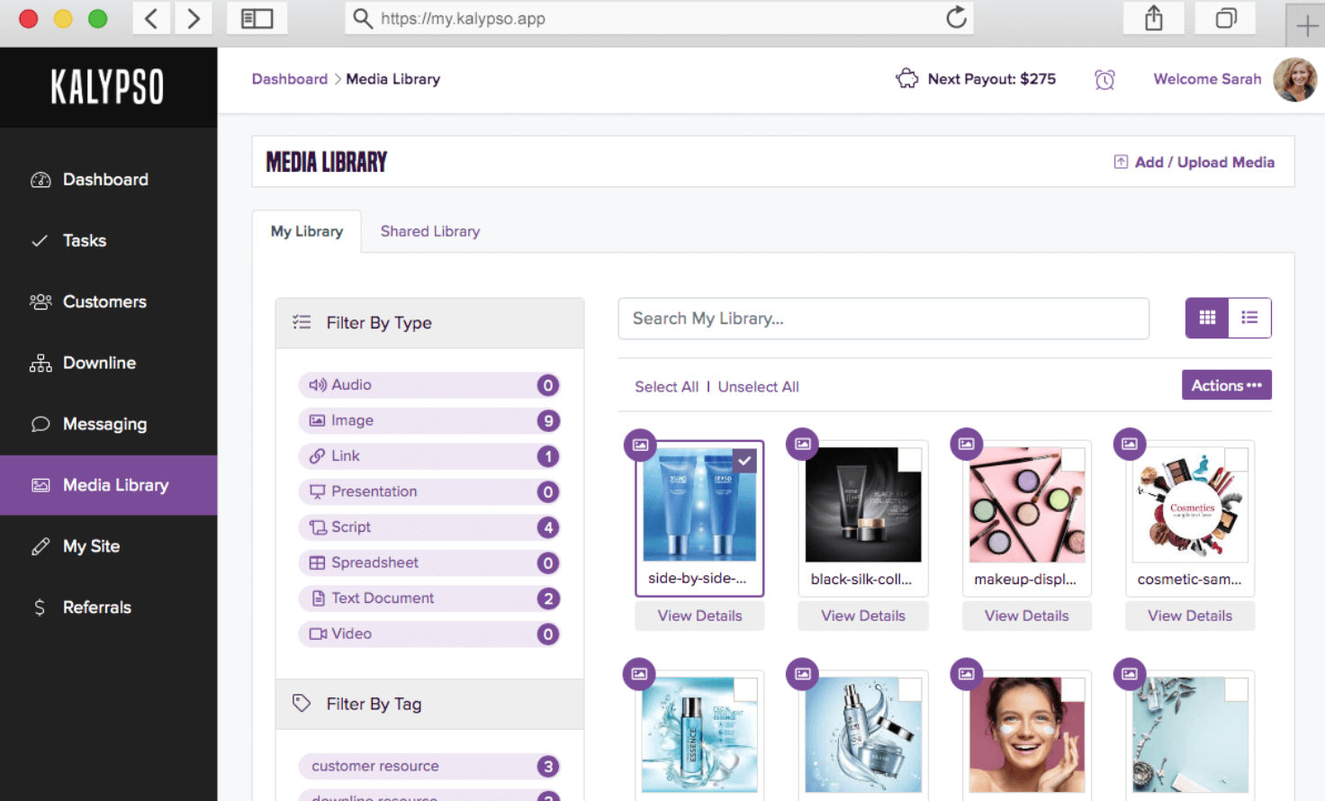 Kalypso media library