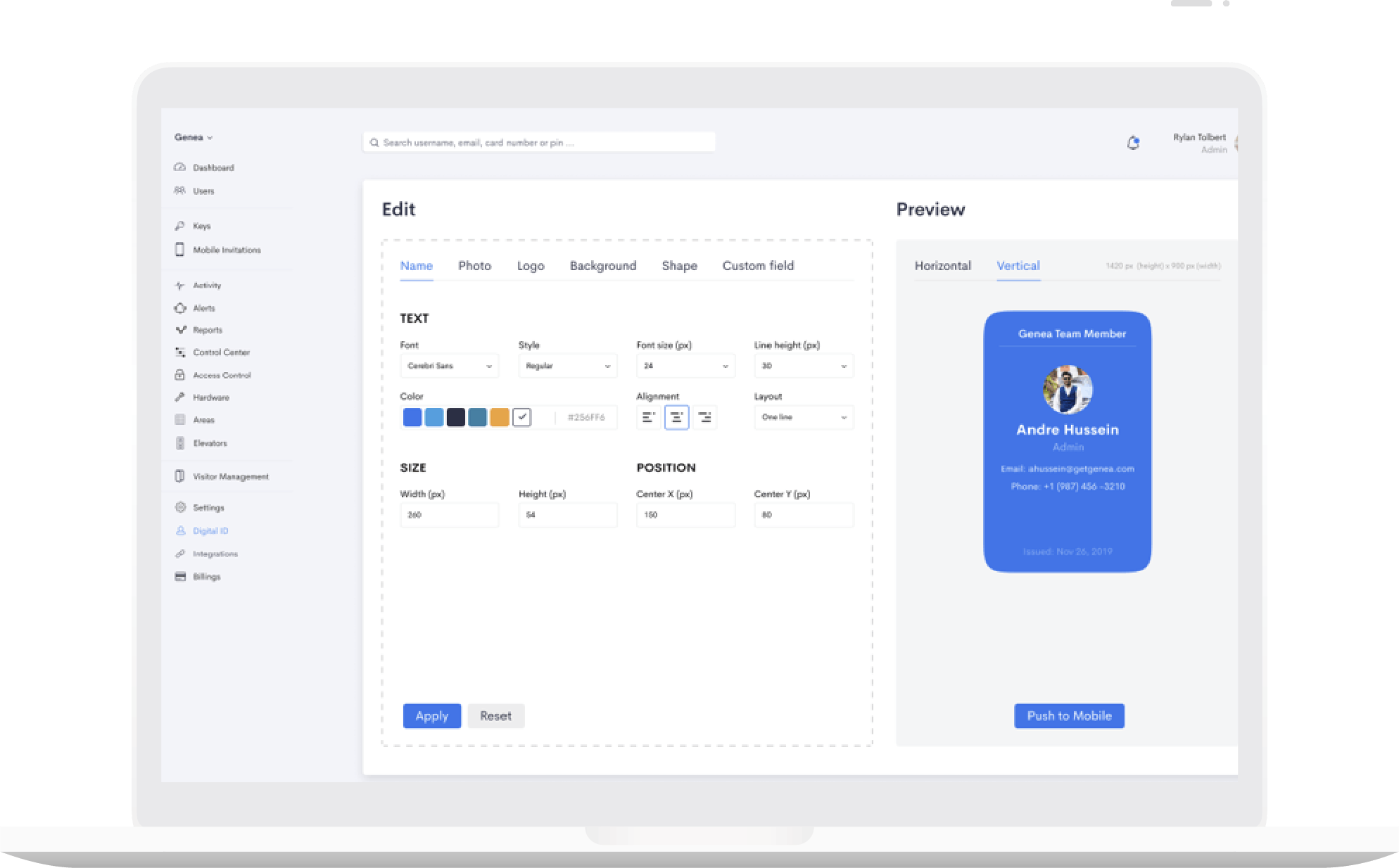 Genea Interface Genea Access Control Pricing, Alternatives & More 2023 - Capterra
