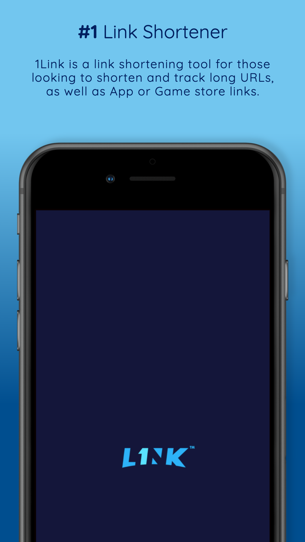 1Link screenshot: 1Link is a Link Shortening tool for everyone!