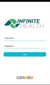 Conexia screenshot: Conexia mobile login