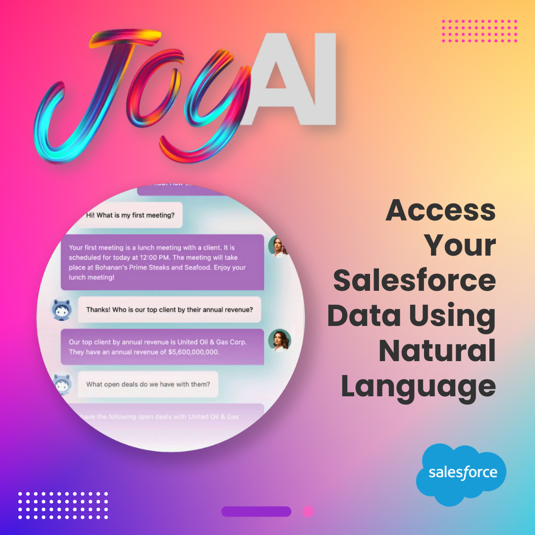 JoyAI - Salesforce Data using Natural Language