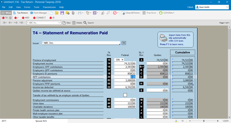 Taxprep Software - 1