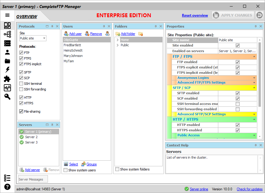 CompleteFTP Logiciel - 1