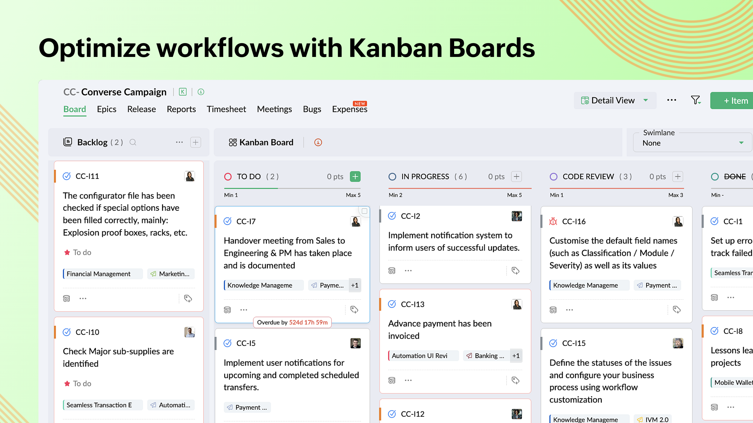 Zoho Sprints Software - 4
