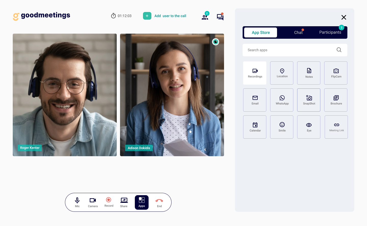 Goodmeetings Software - 3