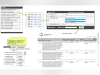 BPI System Software - Reporting – Ad-hoc reports, made available to users in multiple formats on the front dashboard, can be configured to present run-time filters to the end user.  They can also be scheduled for automatic distribution on a periodic basis.