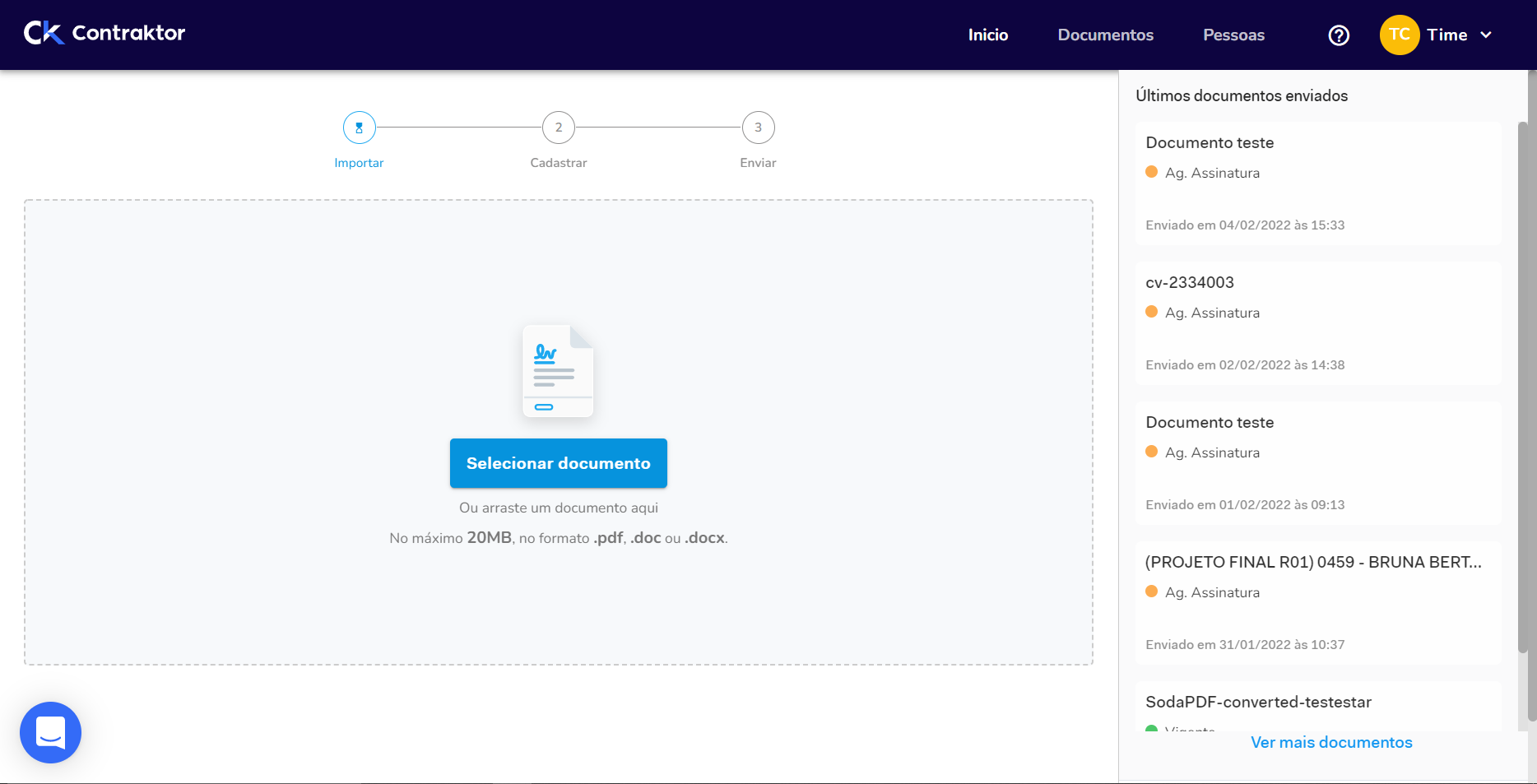 Contraktor screenshot
