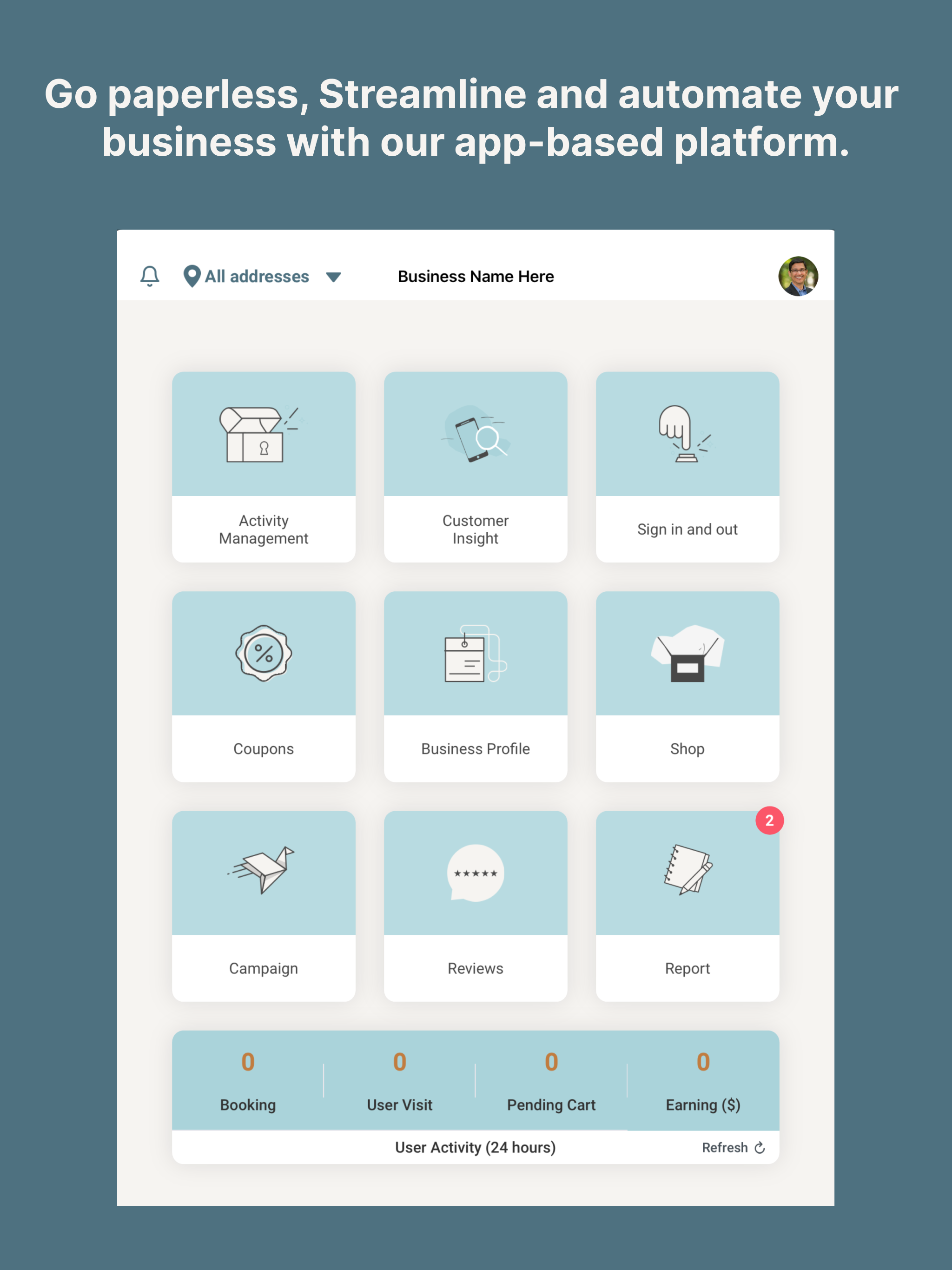ActivityHub screenshot: ActivityHub activity management