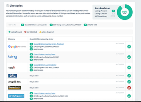 Local Siren screenshot: Directories