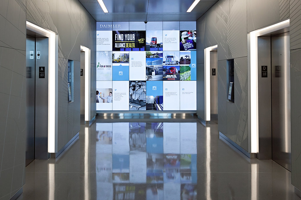Make an impact with large-scale video walls 