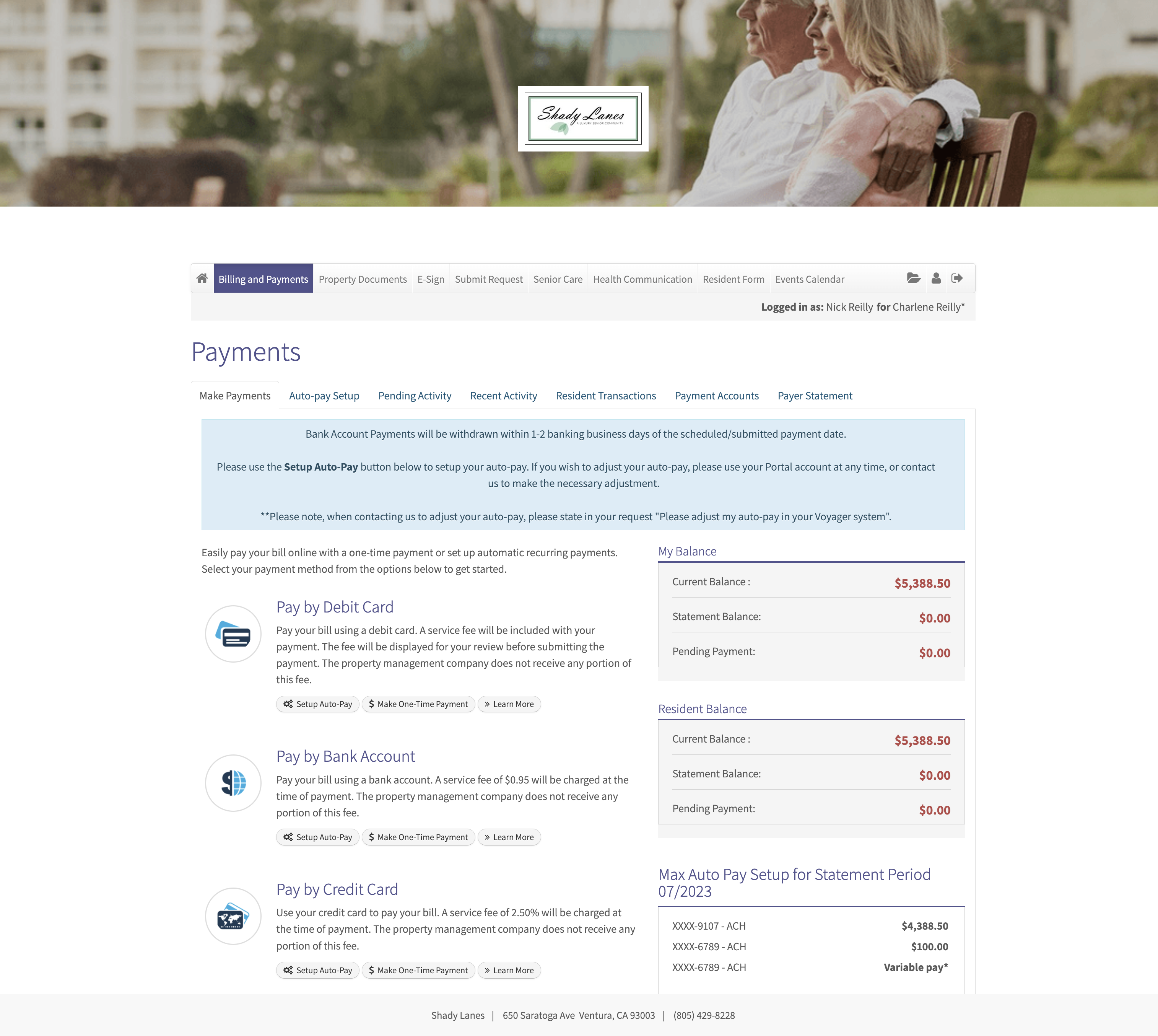 Senior Living Software - Yardi