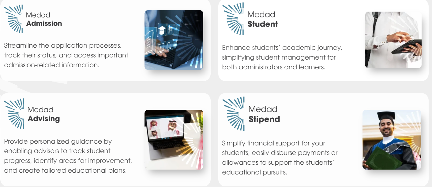 MEDAD Campus Management screenshot