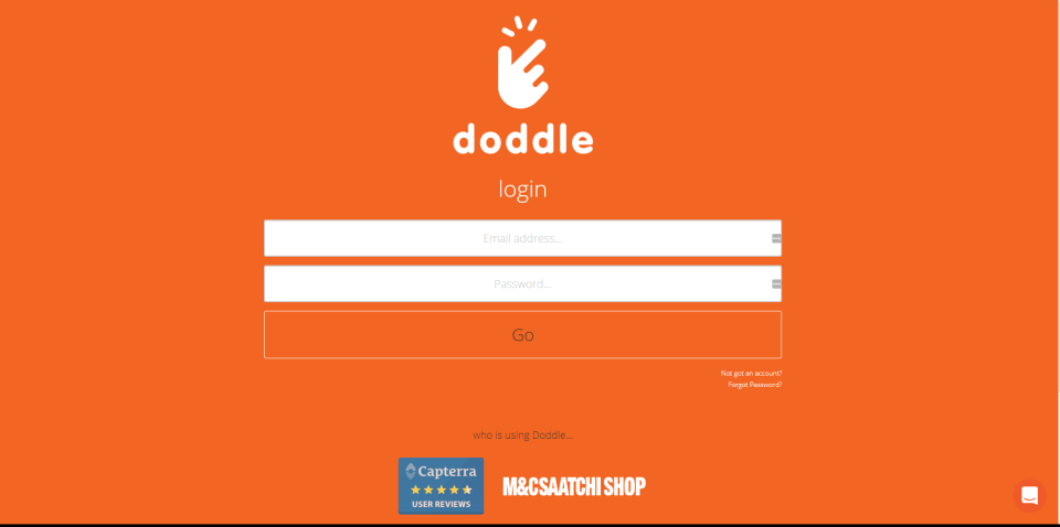 Doddle branded login pages