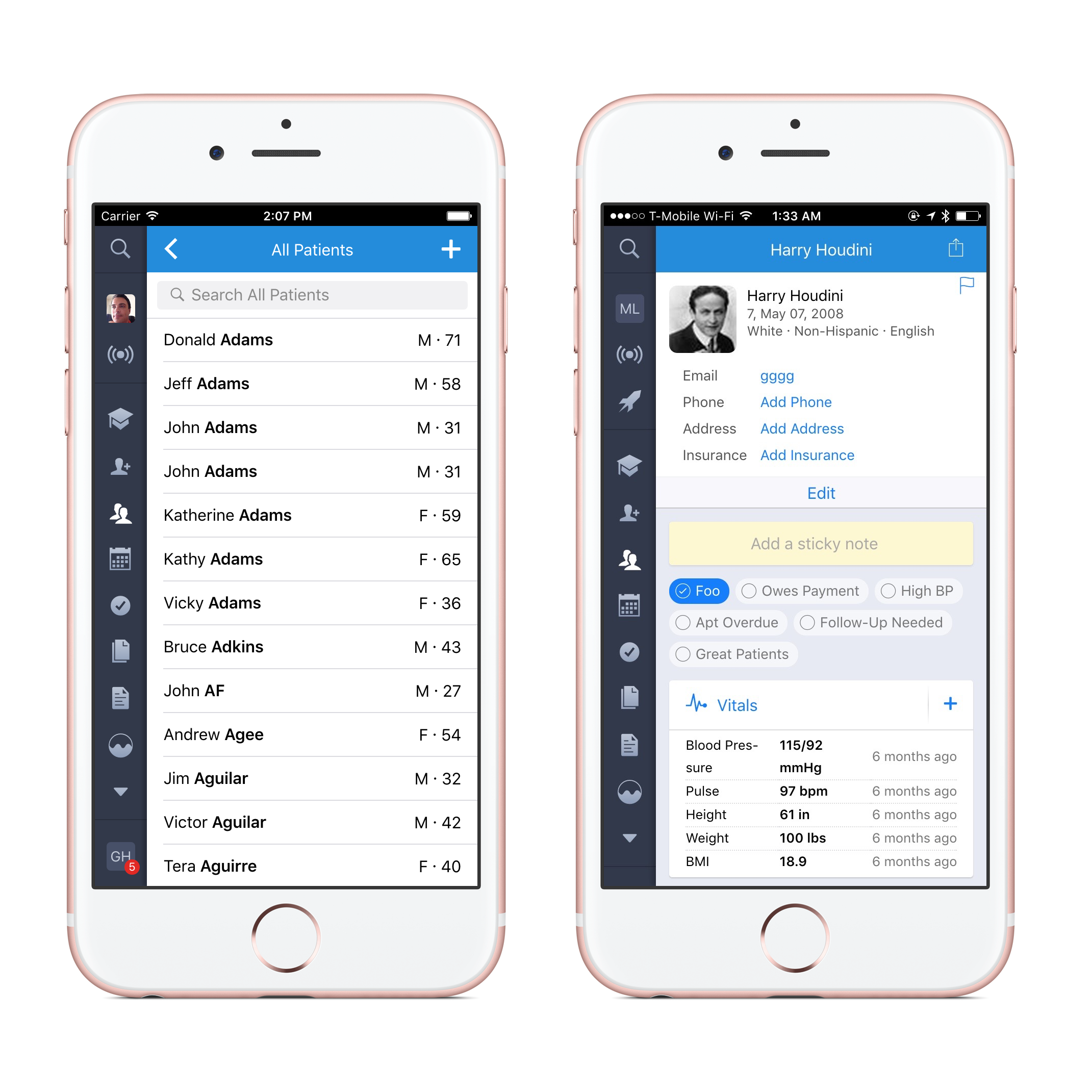 iPhone EHR