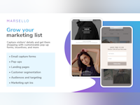 Marsello Software - Pop-ups, email capture forms & landing pages built in Marsello