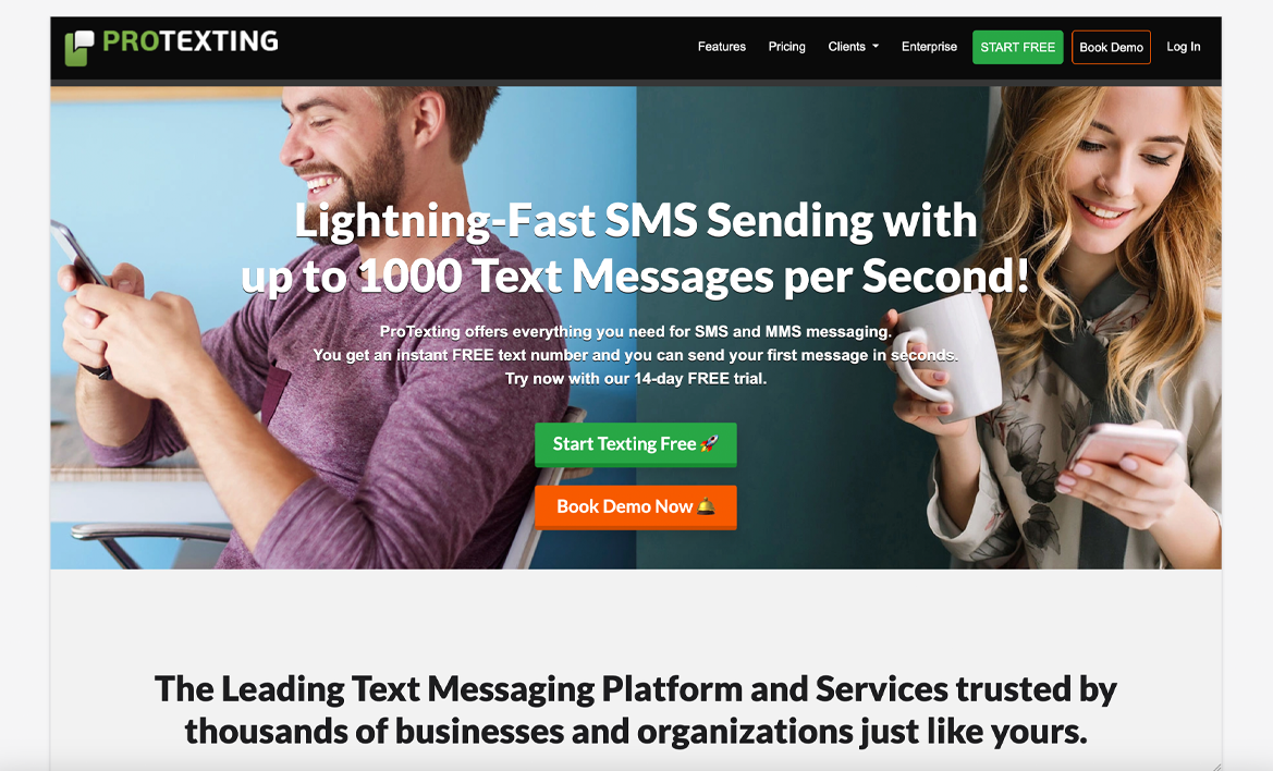 Easy join and create SMS marketing account. Book demo or just quickly signup for FREE trial.  Our team is here to help.  Simple setup and fast sending of your text messaging campaigns. International coverage and instant access to USA Toll-Free Numbers!