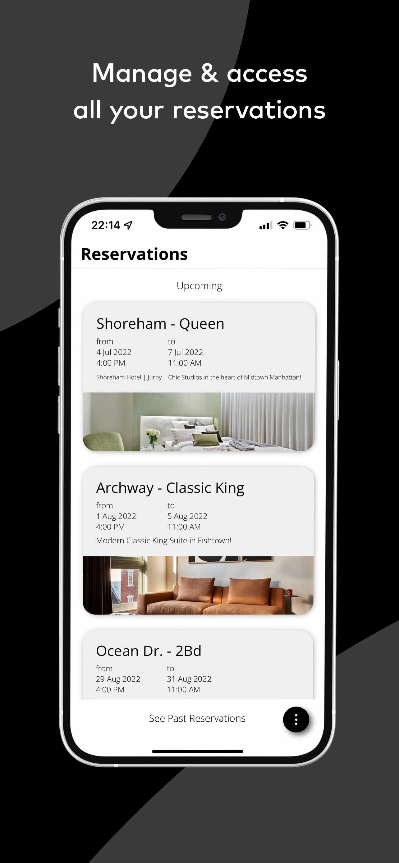 Jurny Software - Manage Multiple Reservations
