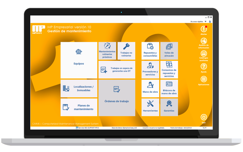MP dashboard