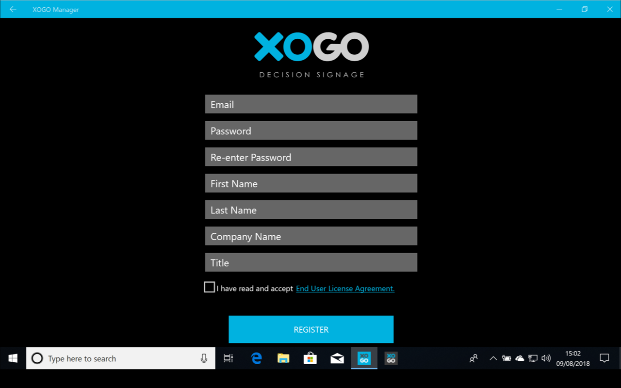 XOGO Mini 2b  XOGO Digital Signage