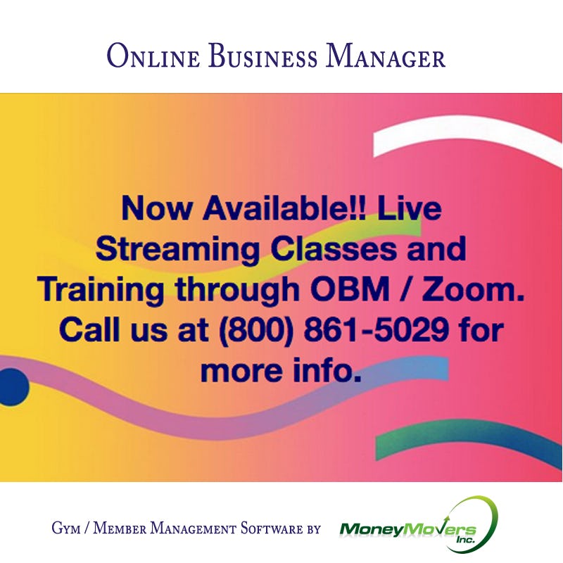 OBM Gym Management Software Software - 2