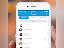 Planday Software - App: Easy access to employee contact information