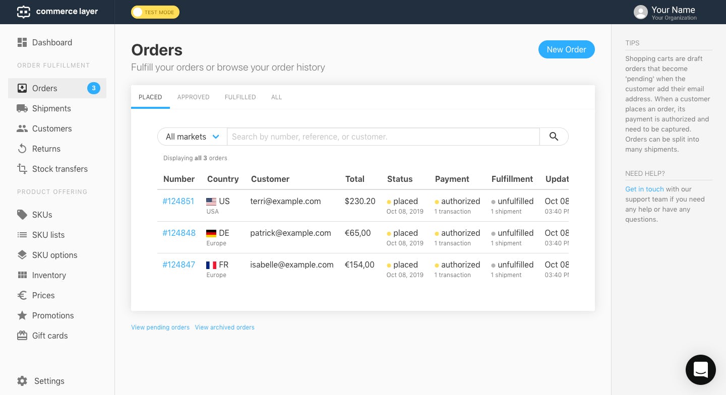 Commerce Layer Software - 2