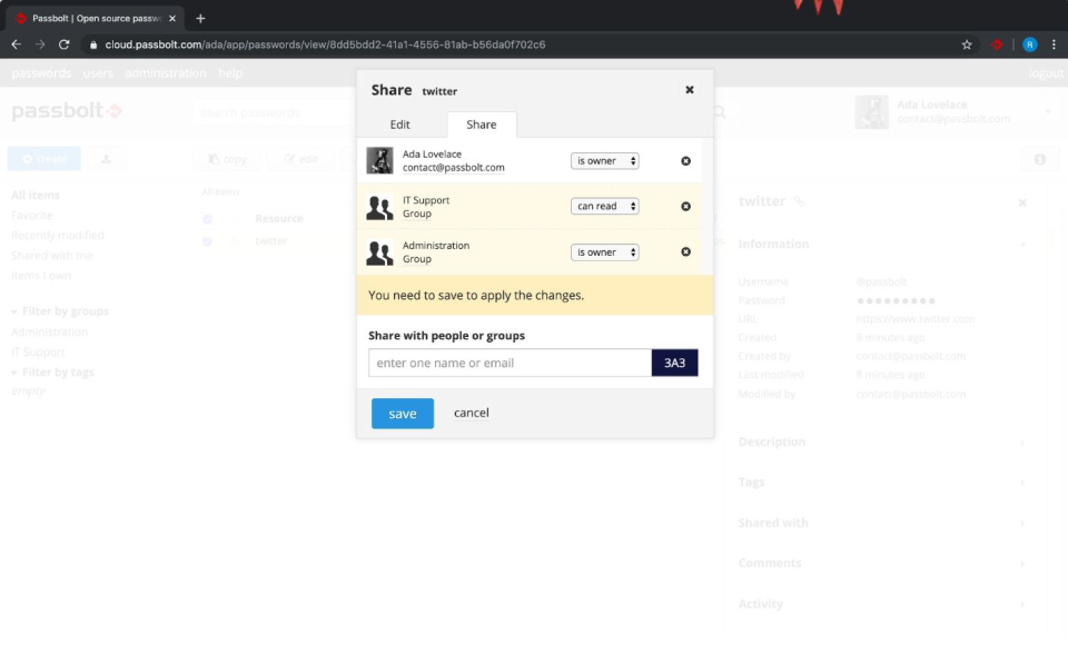 Compare HashiCorp Vault vs. passbolt