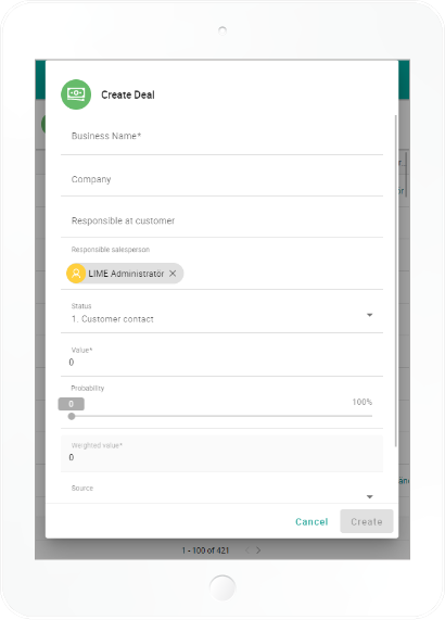 Lime CRM Logiciel - 4