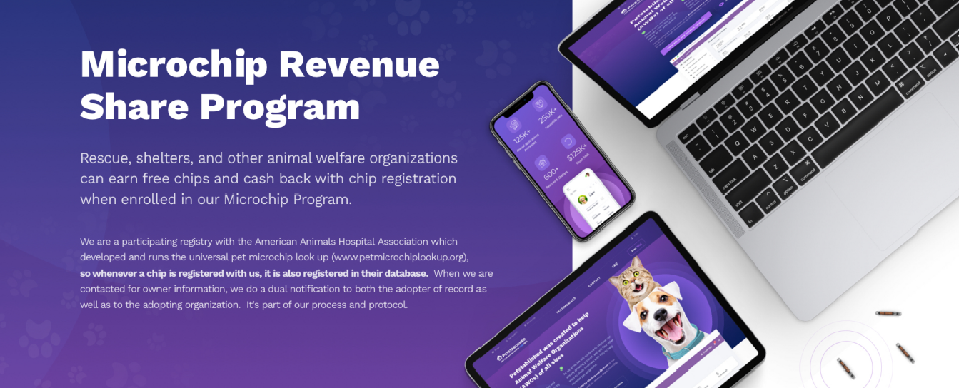 Petstablished store microchip lookup