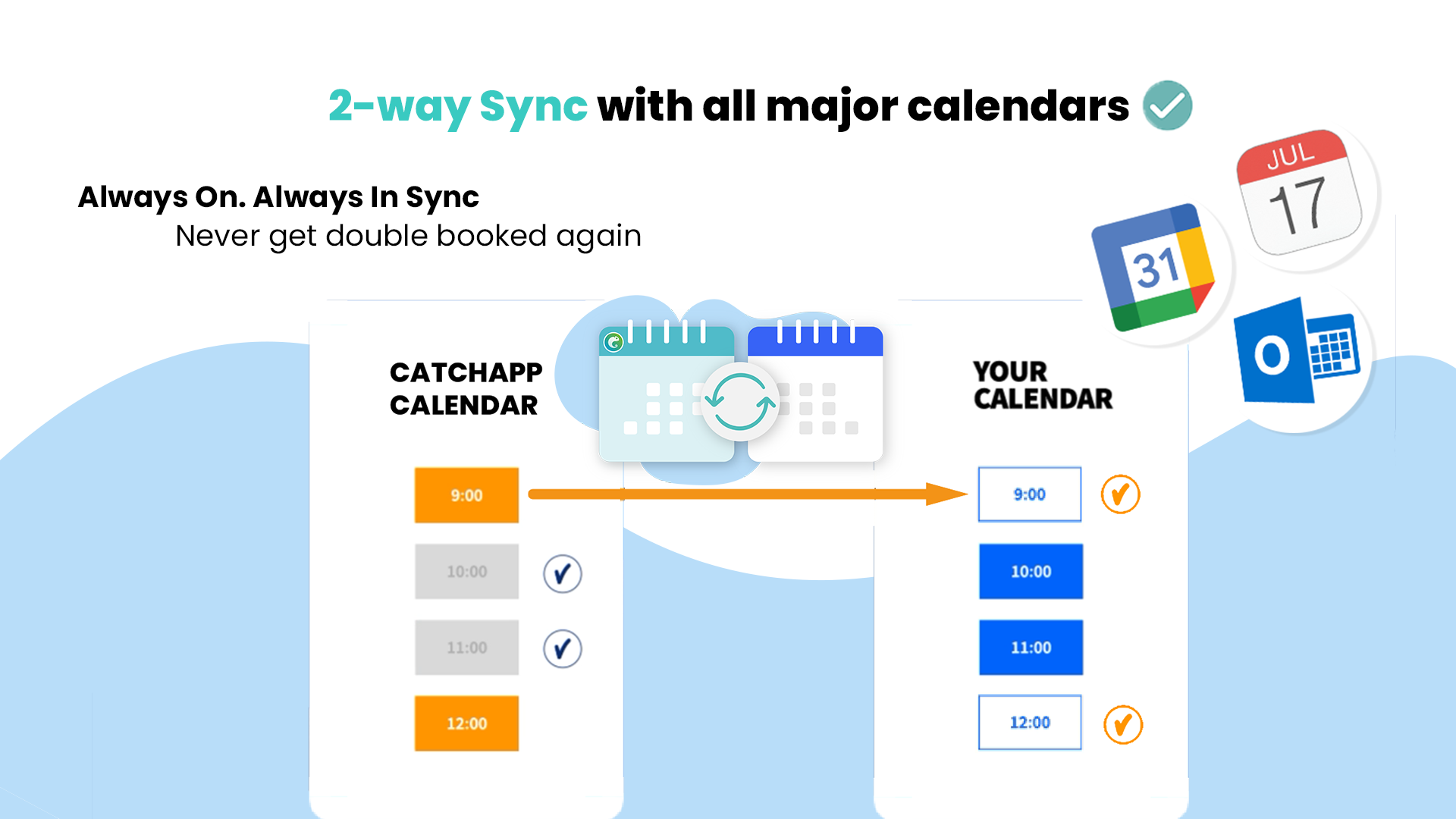 CatchApp Bookings Logiciel - 2