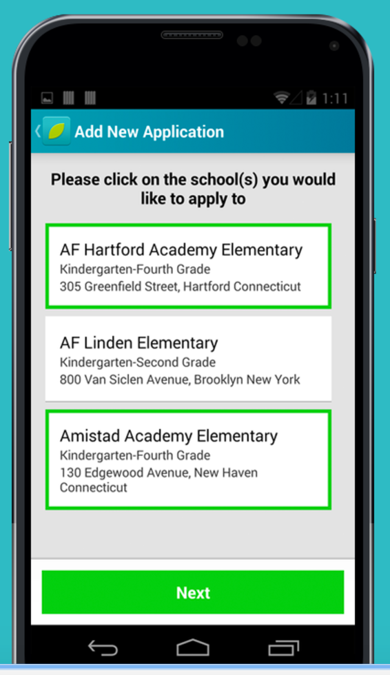 SchoolMint Software - Apply to multiple schools at once