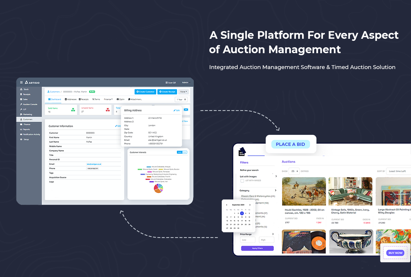 Artisio screenshot: Artisio main interface