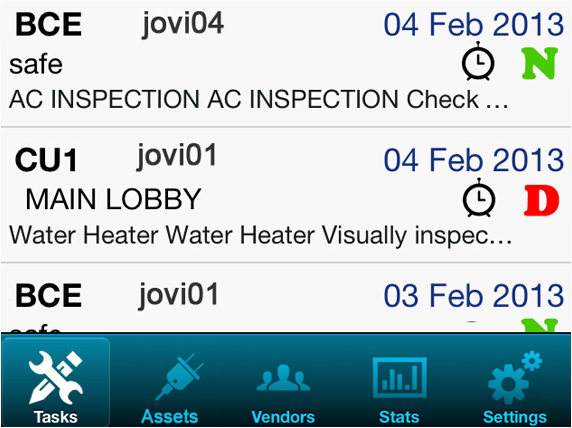 Maintenance Care Software - Maintenance Care can be accessed on mobile devices using iMCare app