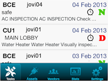 Maintenance Care Software - Maintenance Care can be accessed on mobile devices using iMCare app