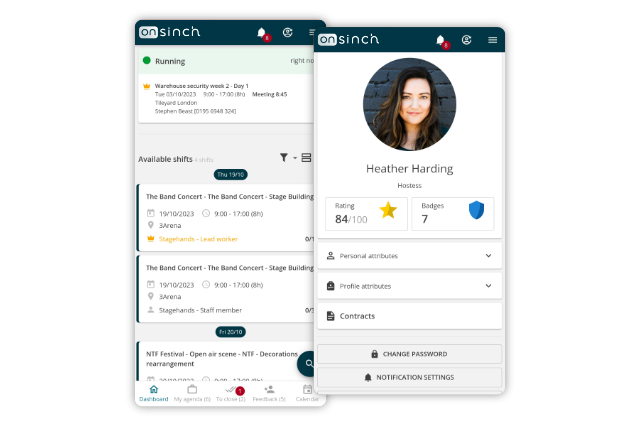 OnSinch Software - Through OnSinch's mobile-optimized design, access vital data and features whenever you need them.