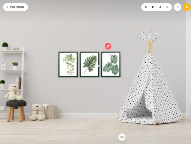 Wizart screenshot: Wizart design interiors