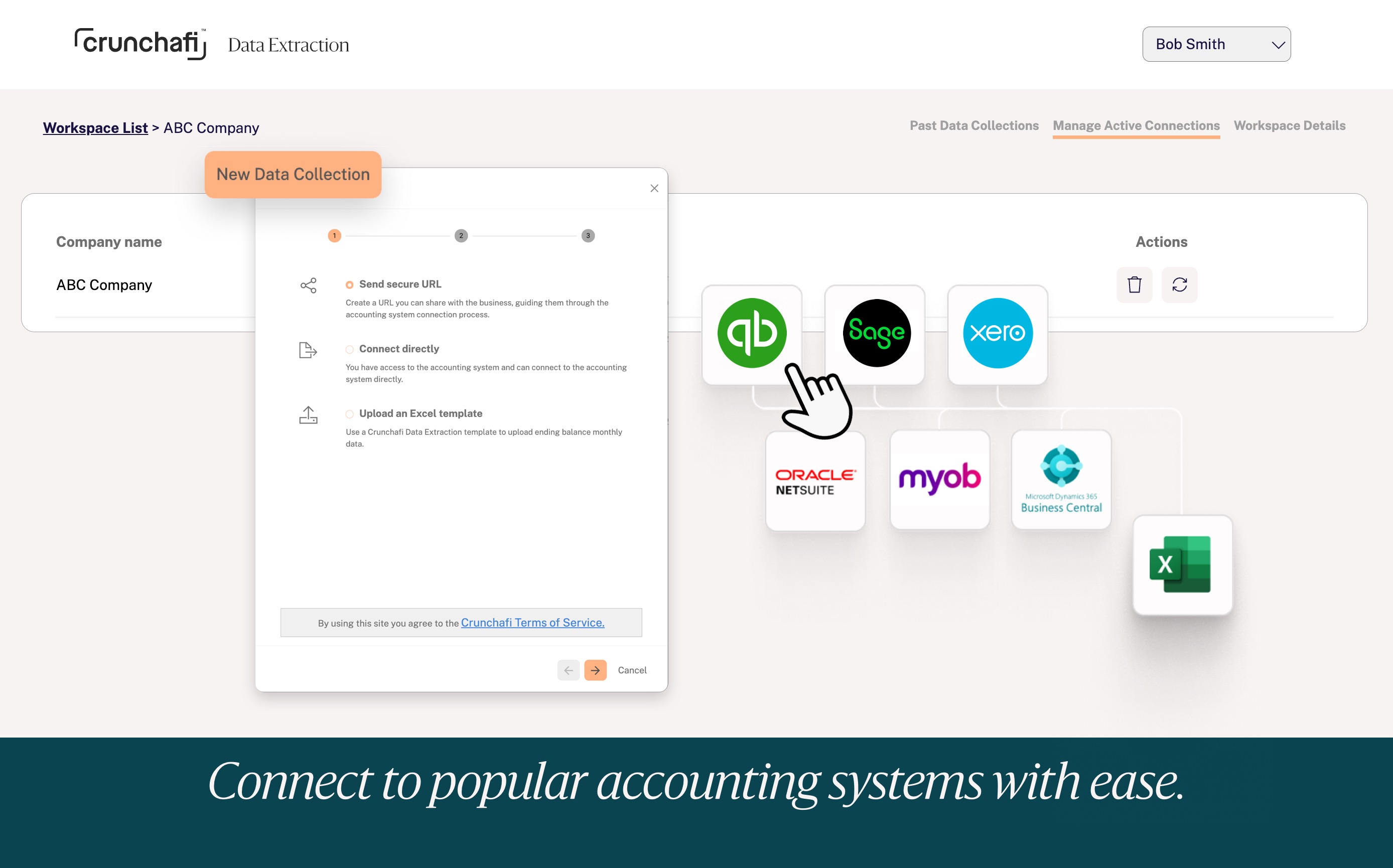 Crunchafi Data Extraction screenshot: Crunchafi Data Extraction new data collection