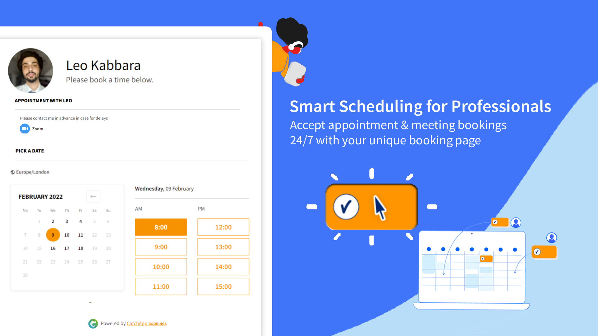 CatchApp Bookings Software - 1