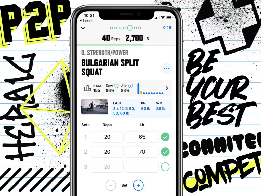 TrainHeroic screenshot