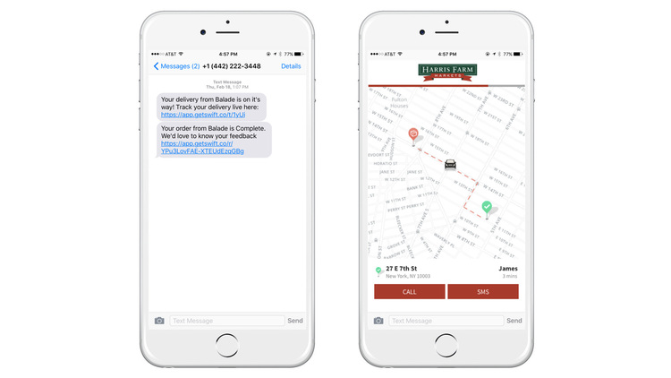 GetSwift Software - Tracking alerts