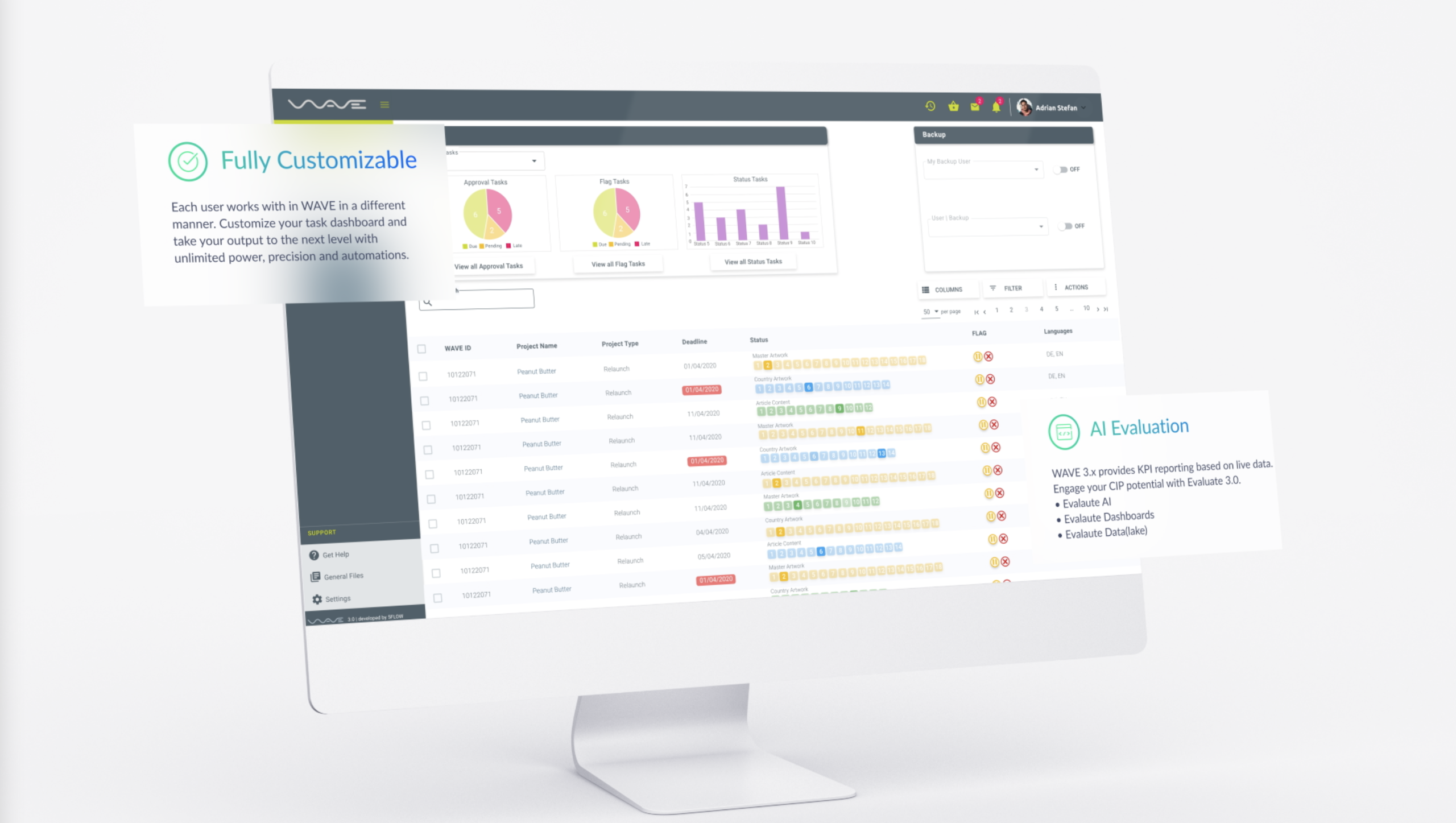 Collaborate Clearly For transparency in brand management. Collaborate with multiple stakeholders to better manage processes. Easy and simple workflow management system