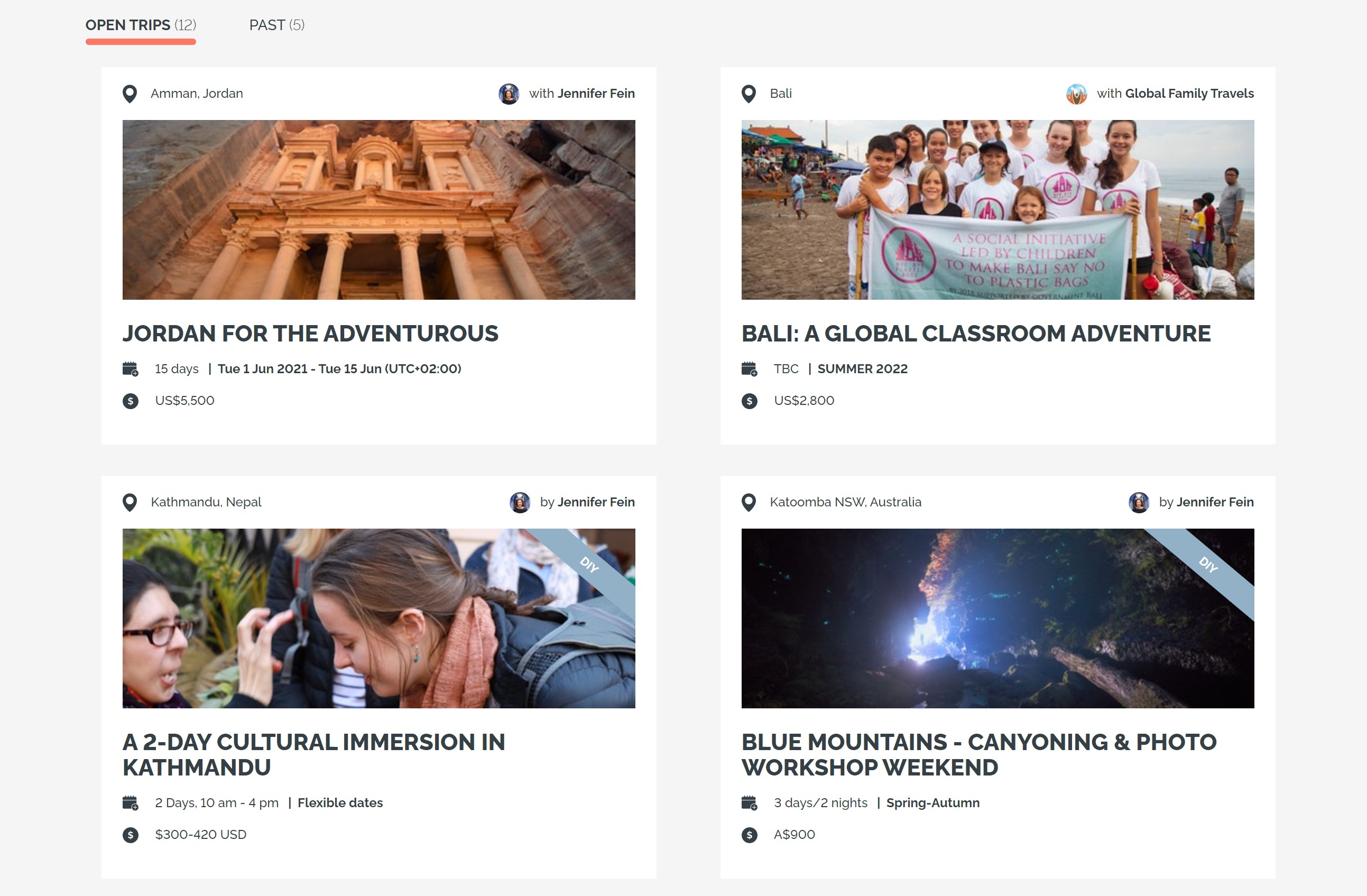 YouLi screenshot: Your Branded Trip Shop