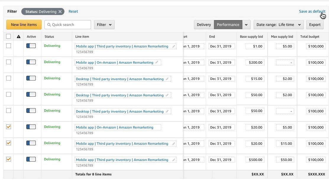 Amazon DSP Software - 2