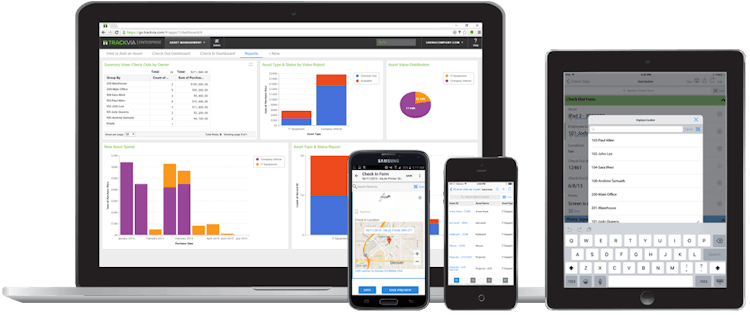 TrackVia screenshot: Apps are customized to support your operations and not the other way around.